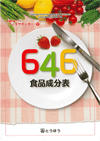 646食品成分表 フーズサポーター付 表紙画像:646食品成分表 フーズサポーター付